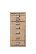 New 8 Drawer Steel Under - Desk Storage Cabinet – Compact Multi - Drawer Organizer - with 3 drawers: 9.1" W × 3.54" H × 11.4" D | Sold by Uncle Wiener's Wholesale