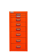 New 8 Drawer Steel Under - Desk Storage Cabinet – Compact Multi - Drawer Organizer - with 8 drawers: 9.1" W × 1.1" H × 11.4" D | Sold by Uncle Wiener's Wholesale