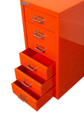 New 8 Drawer Steel Under - Desk Storage Cabinet – Compact Multi - Drawer Organizer - with 6 drawers: 9.1" W × 3.54" H × 11.4" D | Sold by Uncle Wiener's Wholesale