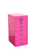 New 8 Drawer Steel Under - Desk Storage Cabinet – Compact Multi - Drawer Organizer - with 8 drawers: 9.1" W × 1.1" H × 11.4" D | Sold by Uncle Wiener's Wholesale