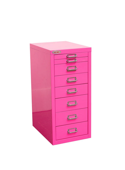New 8 Drawer Steel Under - Desk Storage Cabinet – Compact Multi - Drawer Organizer - with 8 drawers: 9.1" W × 1.1" H × 11.4" D | Sold by Uncle Wiener's Wholesale