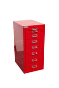 New 8 Drawer Steel Under - Desk Storage Cabinet – Compact Multi - Drawer Organizer - with 3 drawers: 9.1" W × 3.54" H × 11.4" D | Sold by Uncle Wiener's Wholesale