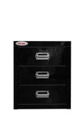 New 8 Drawer Steel Under - Desk Storage Cabinet – Compact Multi - Drawer Organizer - with 3 drawers: 9.1" W × 3.54" H × 11.4" D | Sold by Uncle Wiener's Wholesale