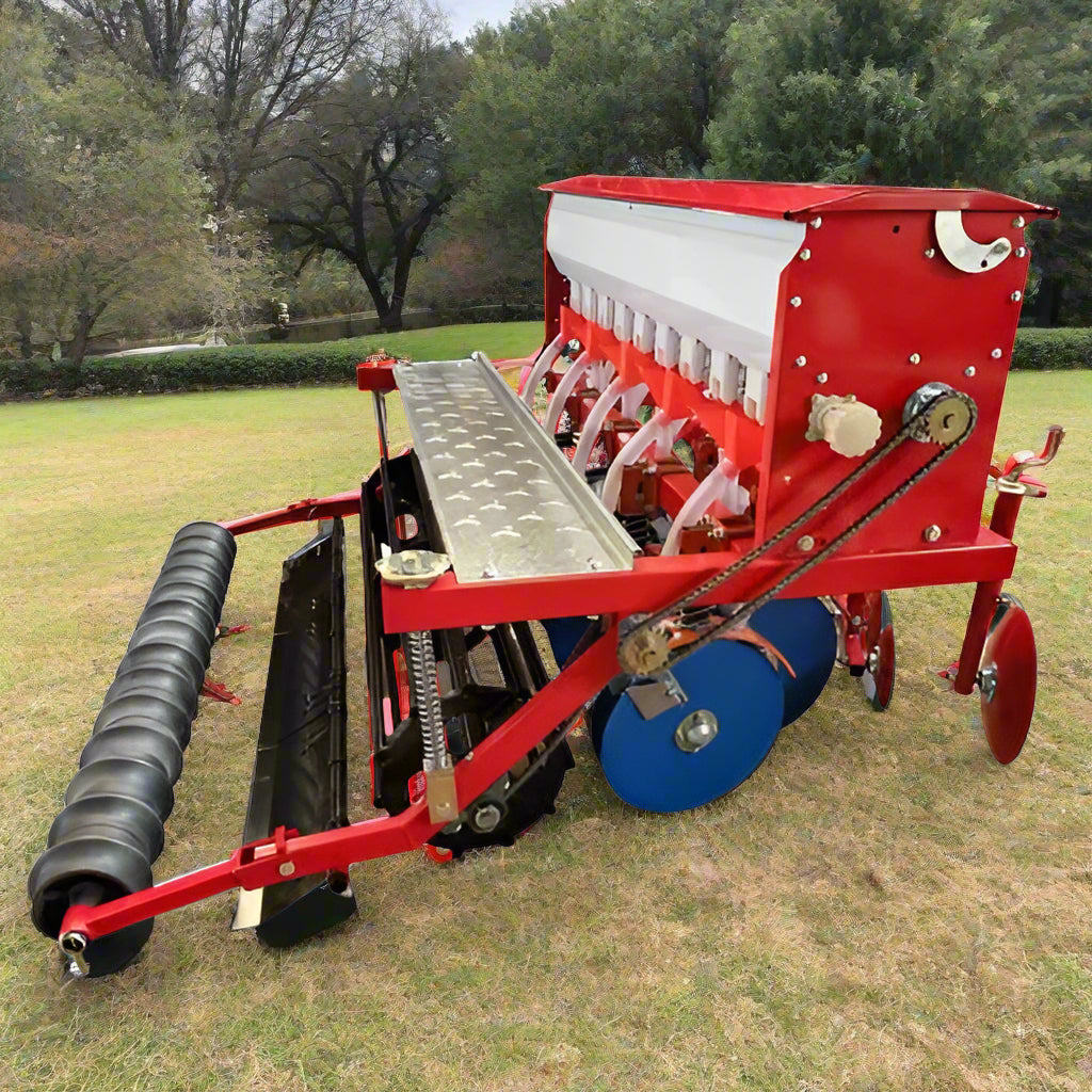 garden seeder with fertilizer attachment Tractor Seeder 3-Point Hitch Grain & Fertilizer Planter 4-12 FT – Uncle Wiener's Wholesale