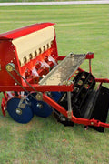 8FT 3-point hitch grain and fertilizer seeder for tractors
Red tractor seeding attachment with fertilizer rows
Heavy-duty farm planter attachment – 8 FT and 4 FT seeder