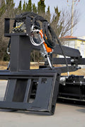 8FT Skid Steer Hydraulic Land Grader with Blade Tilt
Side View of Land Grader Attachment for Skid Steer
Blade Edge and Pneumatic Tires of Hydraulic Grader
In-Cab Controlled Land Grader Mounted on Skid Steer
Land Grading Attachment with Adjustable Angle and Tilt