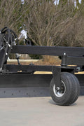 8FT Skid Steer Hydraulic Land Grader with Blade Tilt
Side View of Land Grader Attachment for Skid Steer
Blade Edge and Pneumatic Tires of Hydraulic Grader
In-Cab Controlled Land Grader Mounted on Skid Steer
Land Grading Attachment with Adjustable Angle and Tilt