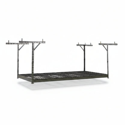 "8 FT x 4 FT Adjustable Ceiling Storage Rack for Garage Organization"

"Heavy-Duty Ceiling Mounted Storage Rack CSR48G"

"Garage Overhead Storage Rack with Adjustable Height"