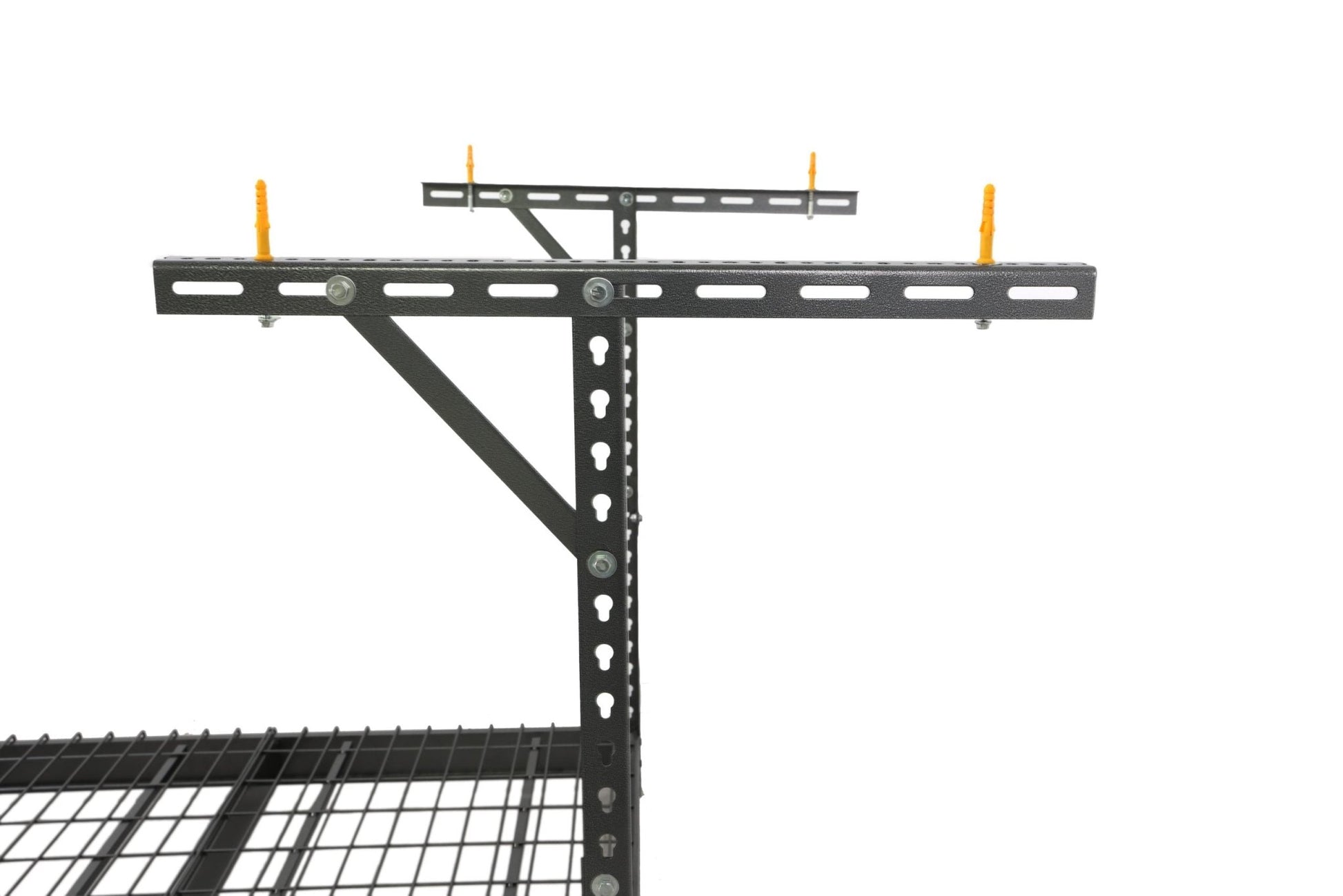 "8 FT x 4 FT Adjustable Ceiling Storage Rack for Garage Organization"

"Heavy-Duty Ceiling Mounted Storage Rack CSR48G"

"Garage Overhead Storage Rack with Adjustable Height"