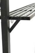New 8 ft x 5 ft Grill Gazebo BBQ Canopy with LED Lights & Side Shelves | SKU: S1248 - with | Sold by Uncle Wiener's Wholesale