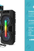 “8 inch Bluetooth speaker with microphone input and USB/TF/FM playback”

“Rechargeable portable party speaker with handle – GTS1702”

“Bluetooth speaker system with dual 10W output and built-in display”

“Multi-input speaker with USB, FM, AUX, and SD card support”

“Mic-ready portable Bluetooth speaker for karaoke and events”