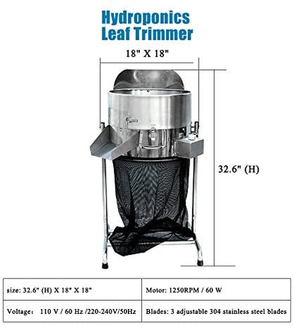 New 8 - Inch Motorized Standing Leaf Bud Trimmer – Electric Bud & Flower Trimming Machine 51218T - with | Sold by Uncle Wiener's Wholesale