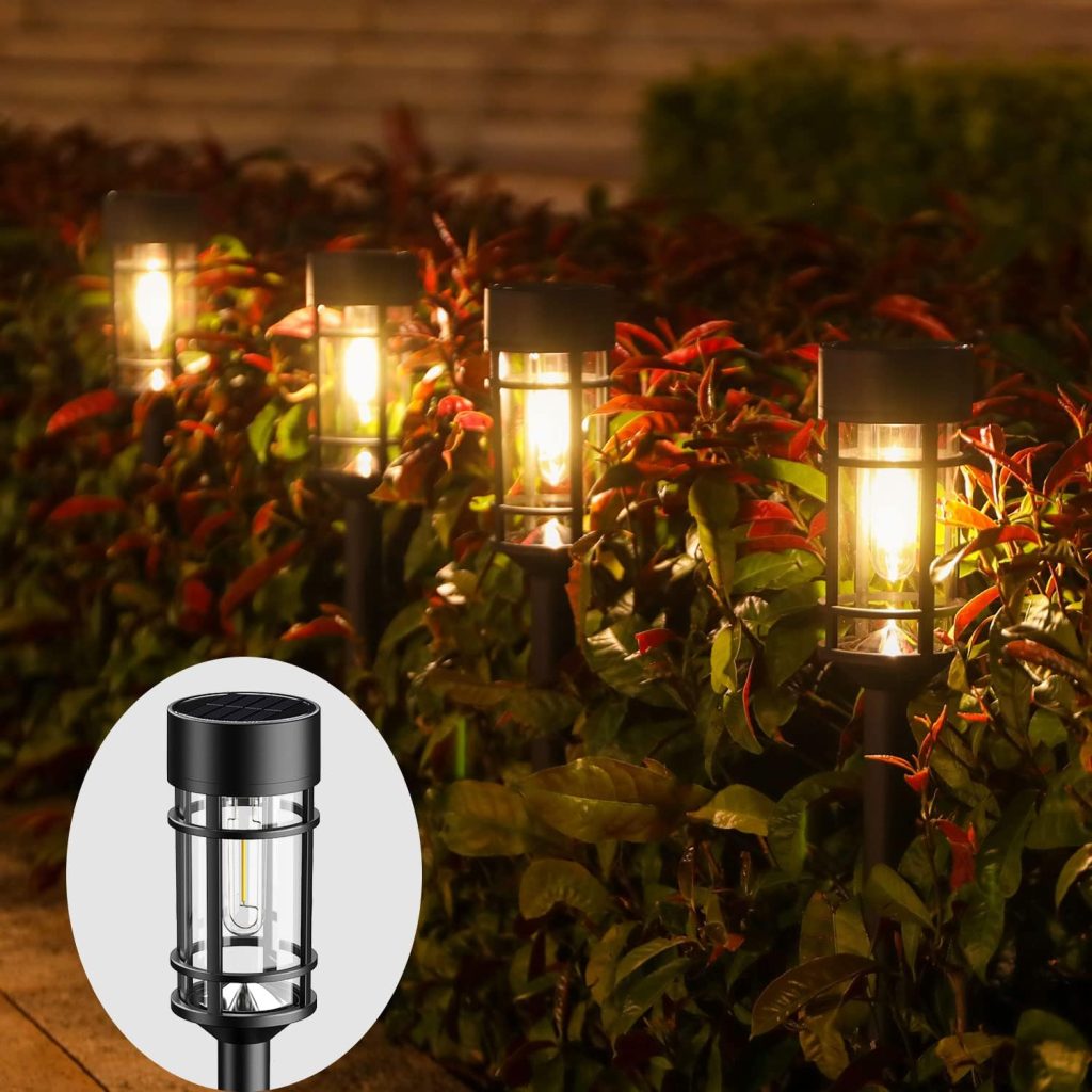 New 8 Pack Solar Pathway LED Lights – Outdoor Garden Yard Lighting 1021347 - with | Sold by Uncle Wiener's Wholesale