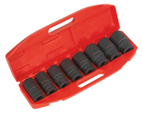 New 8 PCS 3.4 Inch Deep Wall Metric Impact Socket Set – Durable Heavy - Duty Tools 34MS08 - with | Sold by Uncle Wiener's Wholesale