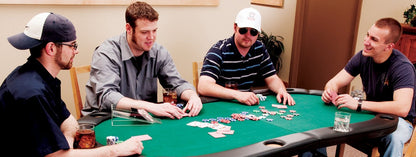 New 8 Person 6FT Folding Poker Table – Card Game Table for Home & Casino Night PKT202S - with | Sold by Uncle Wiener's Wholesale