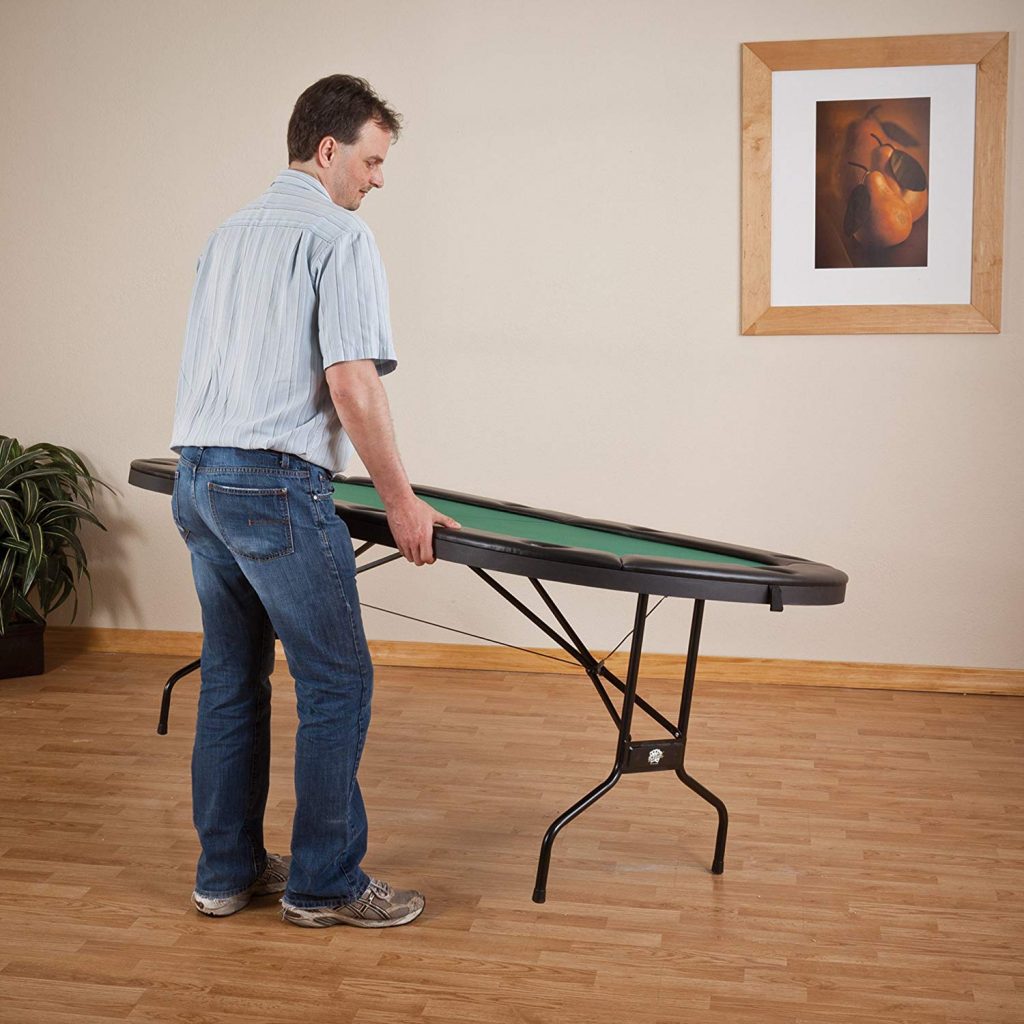 New 8 Person 6FT Folding Poker Table – Card Game Table for Home & Casino Night PKT202S - with | Sold by Uncle Wiener's Wholesale