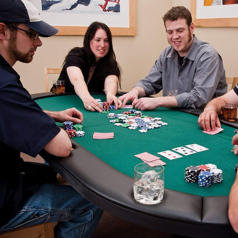 New 8 Person 6FT Folding Poker Table – Card Game Table for Home & Casino Night PKT202S - with | Sold by Uncle Wiener's Wholesale