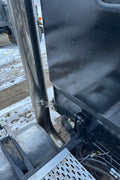 "8 inch chrome miter cut exhaust stacks for Peterbilt 379"
"Complete chrome stack kit for Peterbilt 378"
"8x10 exhaust stack with cab brackets and elbows"
"Truck chrome exhaust system with T-pipe and brackets"

