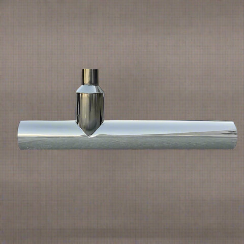 "8 inch chrome miter cut exhaust stacks for Peterbilt 379"
"Complete chrome stack kit for Peterbilt 378"
"8x10 exhaust stack with cab brackets and elbows"
"Truck chrome exhaust system with T-pipe and brackets"