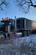 "8 inch chrome miter cut exhaust stacks for Peterbilt 379"
"Complete chrome stack kit for Peterbilt 378"
"8x10 exhaust stack with cab brackets and elbows"
"Truck chrome exhaust system with T-pipe and brackets"