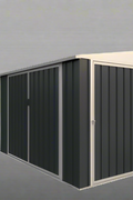 “8x11 ft black galvanized metal garden shed with double doors”

“Reinforced roof outdoor shed for backyard use”

“Spacious interior of 8x11 metal garage storage shed”

“Weatherproof steel shed for garden and equipment storage”