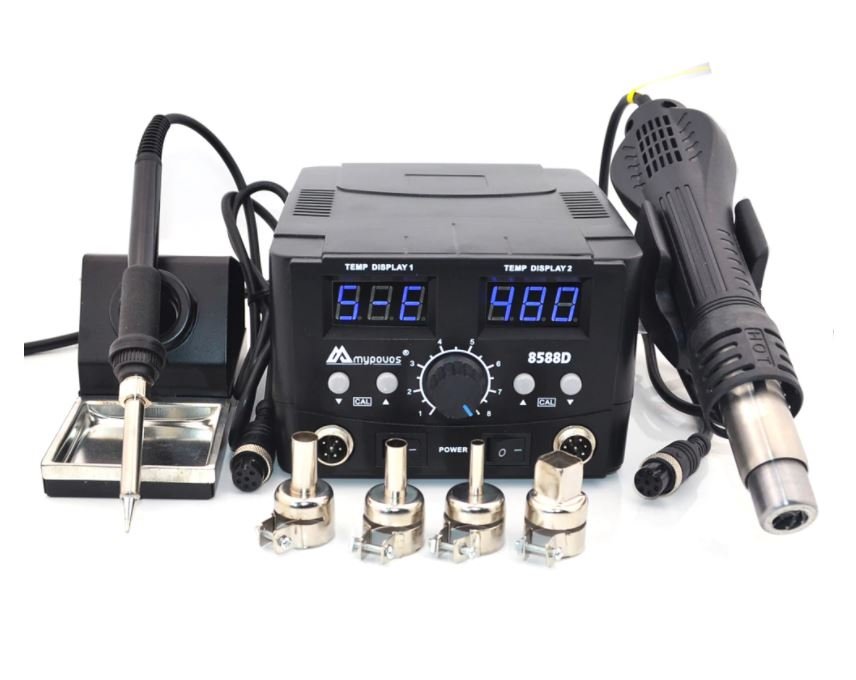 New 800w Hot Air Soldering Station Led Digital YCD8582 - with | Sold by Uncle Wiener's Wholesale