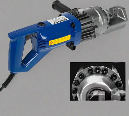 850W electric rebar cutter with carry case
Hydraulic steel cutting tool for construction
Heavy-duty rebar cutter for 4–16mm steel rods