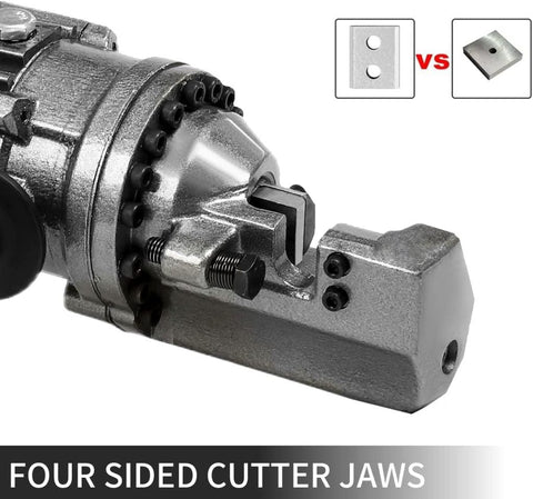 850W electric rebar cutter with carry case
Hydraulic steel cutting tool for construction
Heavy-duty rebar cutter for 4–16mm steel rods