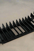 87 Inch Skid Steer Push Rake with Side Wings
Heavy-Duty Skid Steer Rake Blade for Land Clearing
Spaced Tine Rake Blade Attachment
Skid Steer Rake Blade Side View
Front View of Brush Rake Blade Attachment