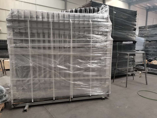 NEW 88 FT Bi - Parting Ornamental Wrought Iron Gate & Fence Panel Kit 5120610 - with | Sold by Uncle Wiener's Wholesale