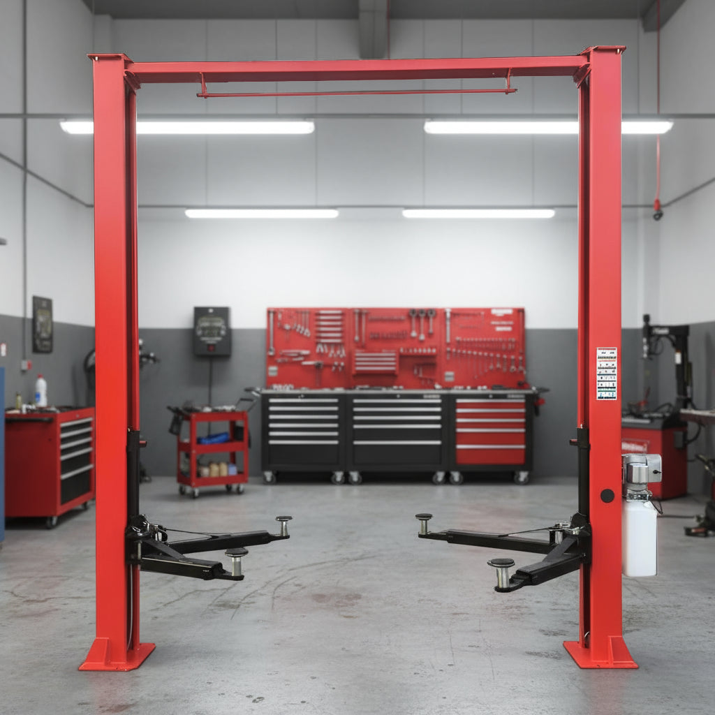 8,800 LB 2-Post Car Lift – Heavy-Duty Auto Hoist for Garage or Shop ...