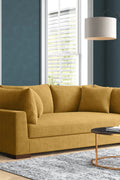 89.5” Square Arm Couch – Modern Living Room Setup
3-Seater Sofa with Toss Pillows – Front View
Upholstered Contemporary Sofa – Side Angle
Soft Plush Back Cushions – Detail Close-Up
Modern Beige Fabric Sofa – Apartment Living Room