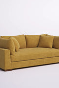 89.5” Square Arm Couch – Modern Living Room Setup
3-Seater Sofa with Toss Pillows – Front View
Upholstered Contemporary Sofa – Side Angle
Soft Plush Back Cushions – Detail Close-Up
Modern Beige Fabric Sofa – Apartment Living Room