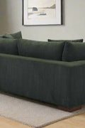 89.5” Square Arm Couch – Modern Living Room Setup
3-Seater Sofa with Toss Pillows – Front View
Upholstered Contemporary Sofa – Side Angle
Soft Plush Back Cushions – Detail Close-Up
Modern Beige Fabric Sofa – Apartment Living Room