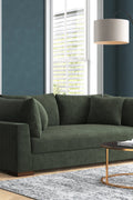 89.5” Square Arm Couch – Modern Living Room Setup
3-Seater Sofa with Toss Pillows – Front View
Upholstered Contemporary Sofa – Side Angle
Soft Plush Back Cushions – Detail Close-Up
Modern Beige Fabric Sofa – Apartment Living Room