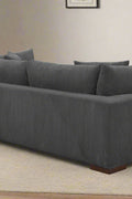 89.5” Square Arm Couch – Modern Living Room Setup
3-Seater Sofa with Toss Pillows – Front View
Upholstered Contemporary Sofa – Side Angle
Soft Plush Back Cushions – Detail Close-Up
Modern Beige Fabric Sofa – Apartment Living Room