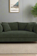 89.5” Square Arm Couch – Modern Living Room Setup
3-Seater Sofa with Toss Pillows – Front View
Upholstered Contemporary Sofa – Side Angle
Soft Plush Back Cushions – Detail Close-Up
Modern Beige Fabric Sofa – Apartment Living Room