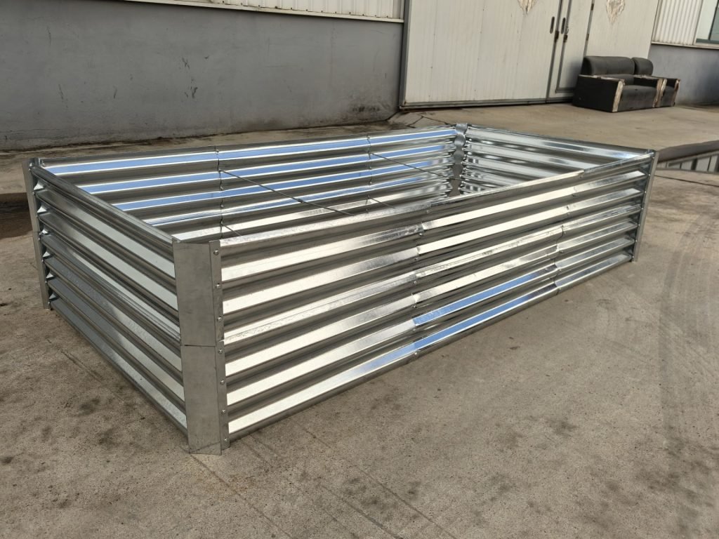 New 8FT x 4FT x 2FT Raised Metal Garden Bed – Large Outdoor Planter Box for Vegetables & Flowers 625544 - with | Sold by Uncle Wiener's Wholesale