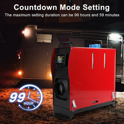 New 8KW Diesel Air Heater 12V with LCD & Remote – Compact All - in - One Heater AH08120 - with | Sold by Uncle Wiener's Wholesale