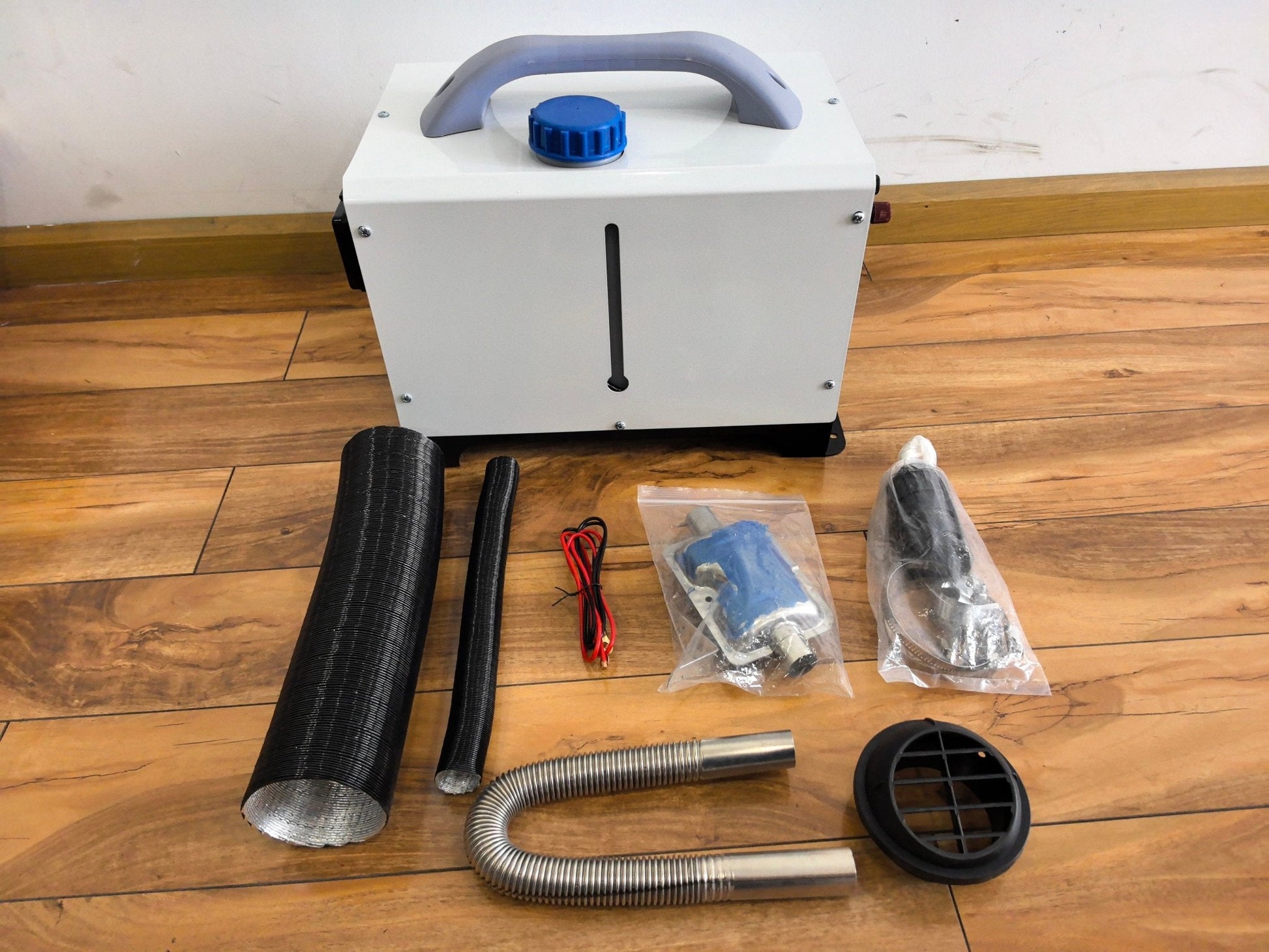 New 8KW Diesel Air Heater 12V with LCD & Remote – Compact All - in - One Heater Unit AH08121S - with | Sold by Uncle Wiener's Wholesale