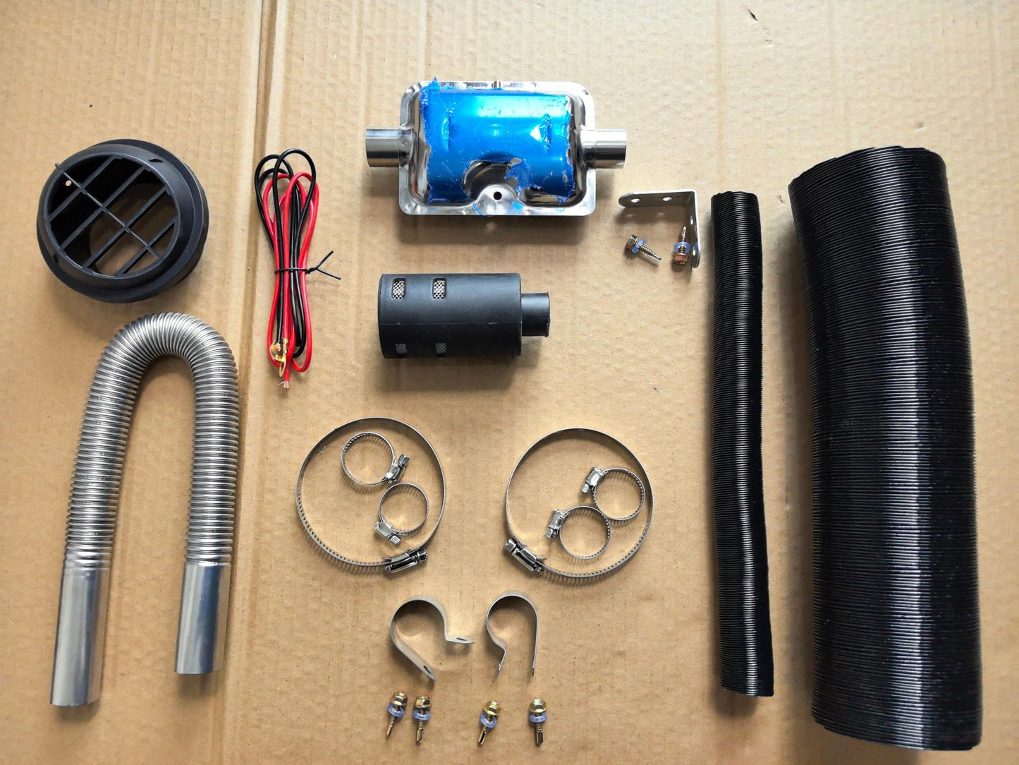 New 8KW Diesel Air Heater 12V with LCD & Remote – Compact All - in - One Heater Unit AH08121S - with | Sold by Uncle Wiener's Wholesale