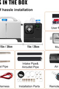 New 8KW Diesel Air Heater 12V with LCD & Remote – Compact All - in - One Heater Unit AH08121S - with | Sold by Uncle Wiener's Wholesale