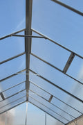 All-Weather Polycarbonate Greenhouse – 8x6, 8x10, 8x16 FT Outdoor Aluminum Frame Greenhouse with Sliding Doors and Roof Vents