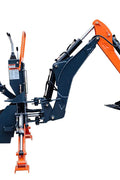9 FT 3-Point Hitch Backhoe Attachment with Hydraulic Thumb for Tractors – Model 223415