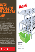 New 90 - Hole Hydroponic Grow Garden System – Efficient Indoor Plant Growing Kit 844351 - with | Sold by Uncle Wiener's Wholesale