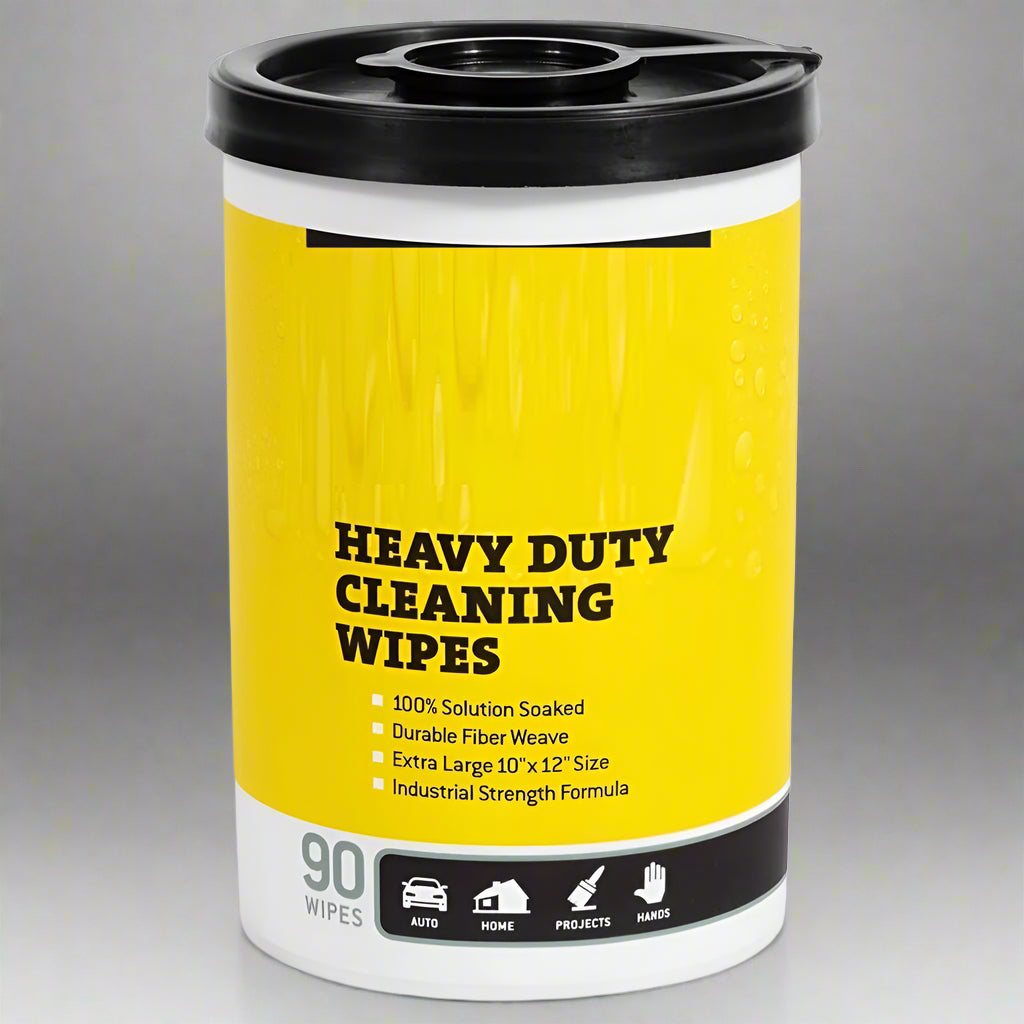 NEW 90 PCS HEAVY DUTY MULTI SURFACE CLEANING WIPES - with Single Tub | Sold by Uncle Wiener's Wholesale