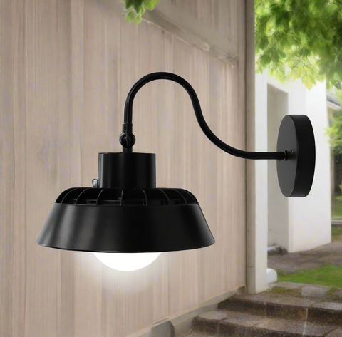 90W LED Gooseneck Barn Light for Outdoor Wall Mount
12600 Lumen LED Wall Light with Photocell Sensor
Commercial Grade Waterproof LED Barn Fixture