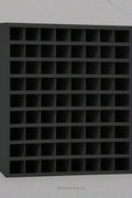 Steel bolt bin cabinet with 96 compartments – black

Red bolt organizer cabinet – front view

Side-by-side metal bin cabinets for hardware storage

Open hardware parts bins mounted on workshop wall

Heavy-duty steel bin rack for bolts and fasteners