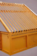 Full view of 9x12 FT Grizzly Rock Screen Separator

Side profile showing adjustable bar spacing

Close-up of steel tubing and support structure

Assembled Grizzly rock separator in construction site

Top view of deck bar spacing system