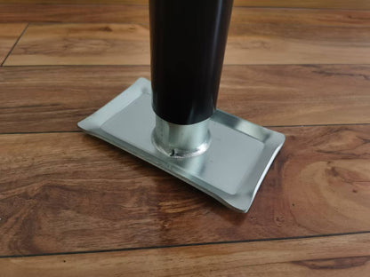 “A-frame topwind trailer jack with removable foot plate”

“Utility trailer jack with 15 inch lift and 5000 lb rating”

“Black heavy-duty topwind jack with foot for RV or cargo trailers”